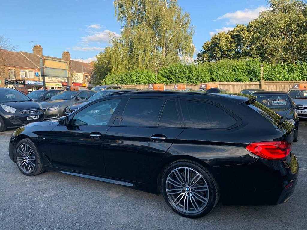 BMW 5 Series 3.0 530D M Sport Touring Xdrive Euro 6 S S GH17AFZ Black #6