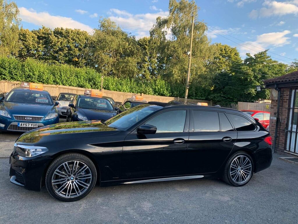 BMW 5 Series 3.0 530D M Sport Touring Xdrive Euro 6 S S GH17AFZ Black #4