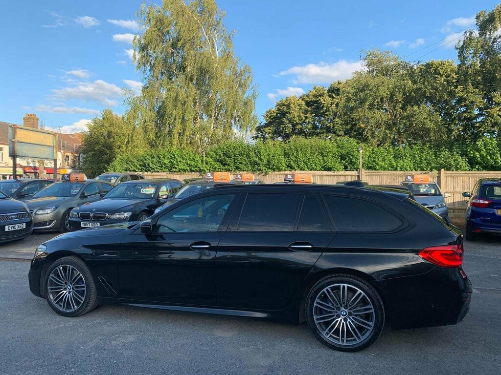 BMW 5 Series 3.0 530D M Sport Touring Xdrive Euro 6 S S GH17AFZ Black #5