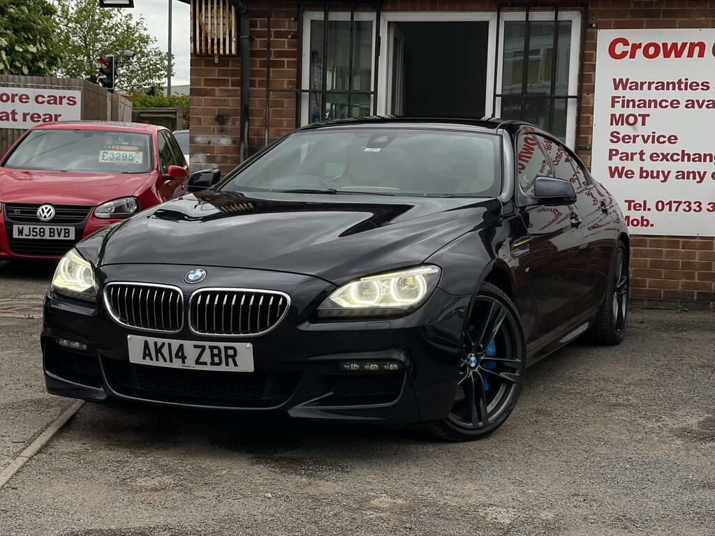 BMW 6 Series Gran Coupe 3.0 640D M Sport Euro 5 S S AK14ZBR Black #2