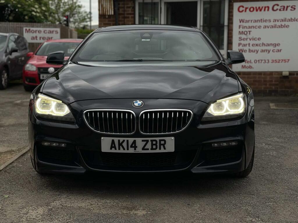 BMW 6 Series Gran Coupe 3.0 640D M Sport Euro 5 S S AK14ZBR Black #5