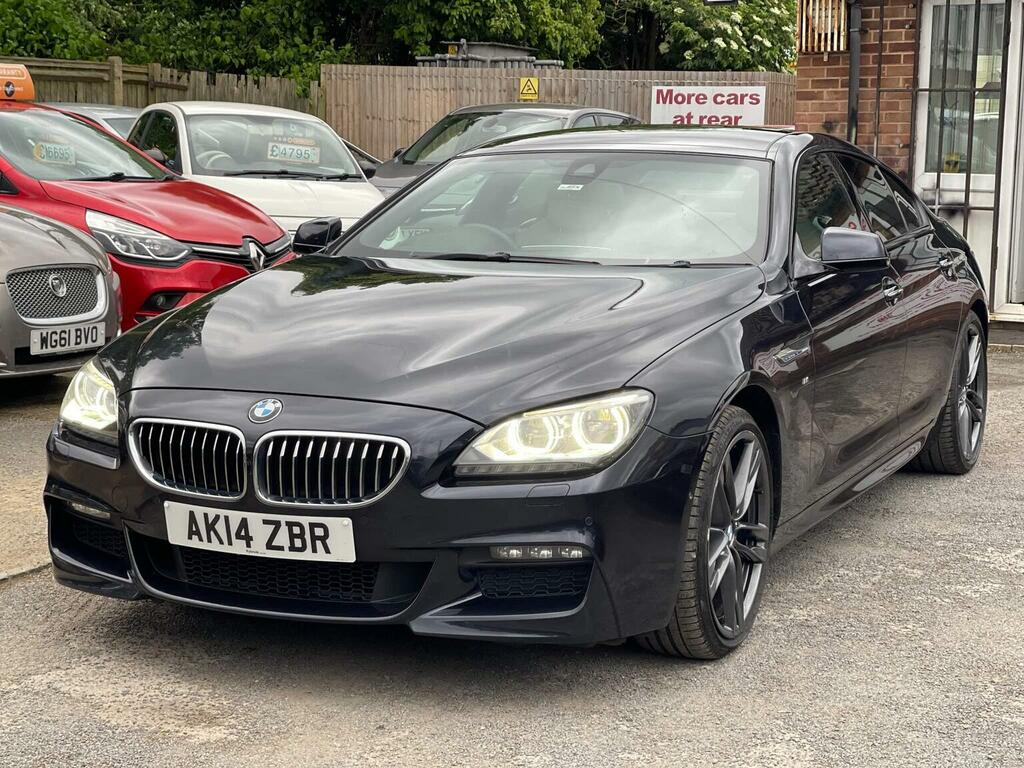 BMW 6 Series Gran Coupe 3.0 640D M Sport Euro 5 S S AK14ZBR Black #6