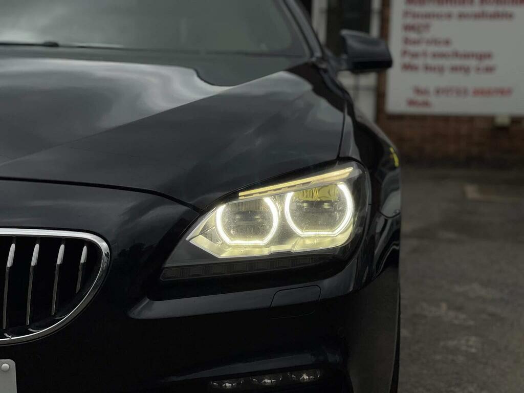 BMW 6 Series Gran Coupe 3.0 640D M Sport Euro 5 S S AK14ZBR Black #4