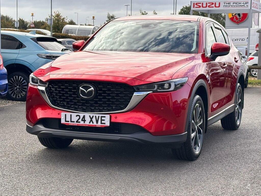 Mazda CX-5 2.0 E-skyactiv G Mhev Exclusive-line Euro 6 Red #3