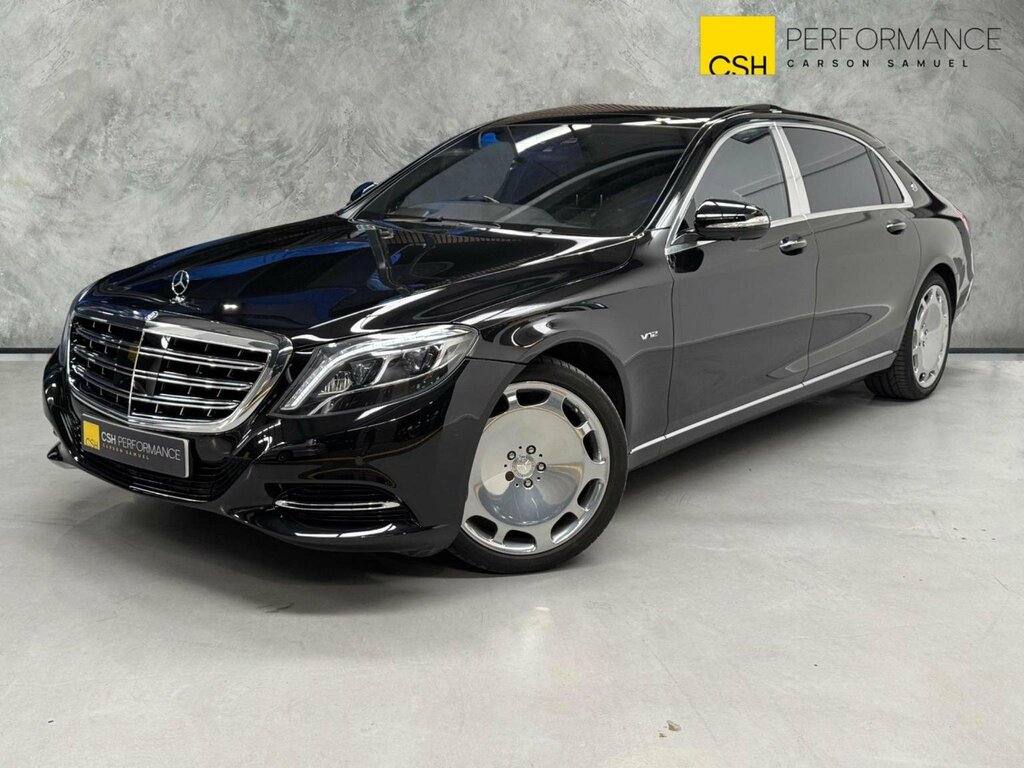 Mercedes-Benz Maybach S Class 6.0 S600 V12 Maybach G-tronic Euro 6 Ss Black