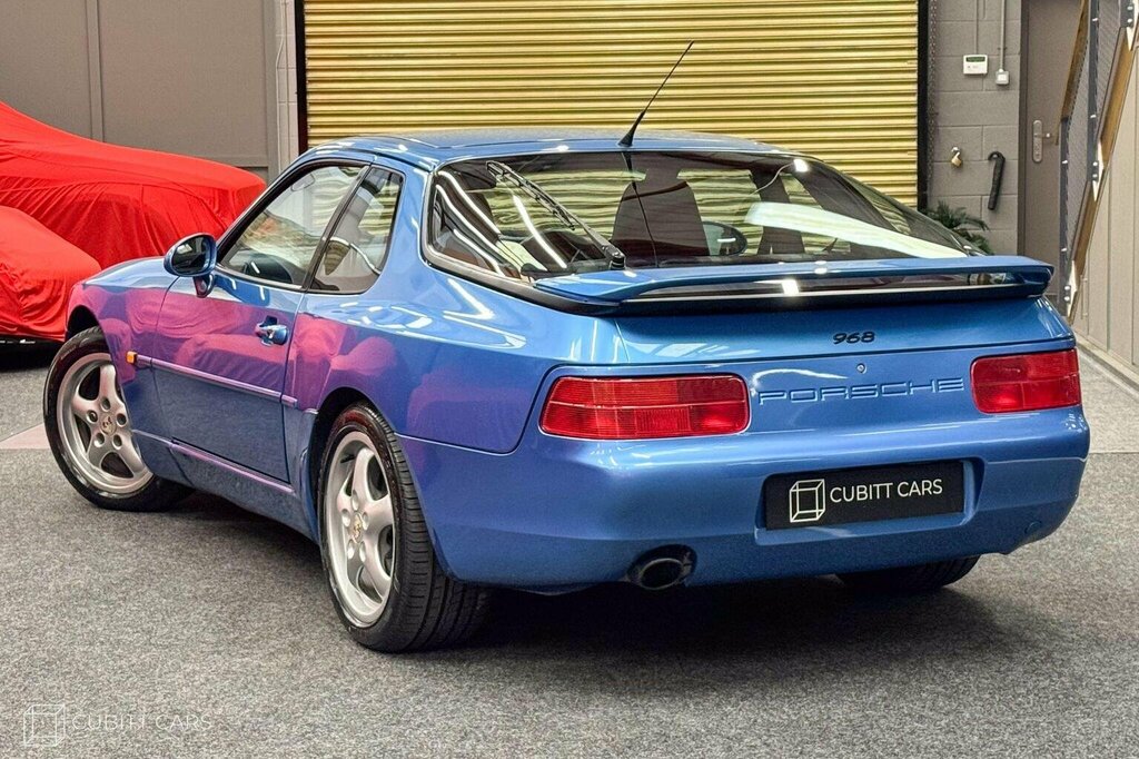 Porsche 968 968 Coupe Blue #52