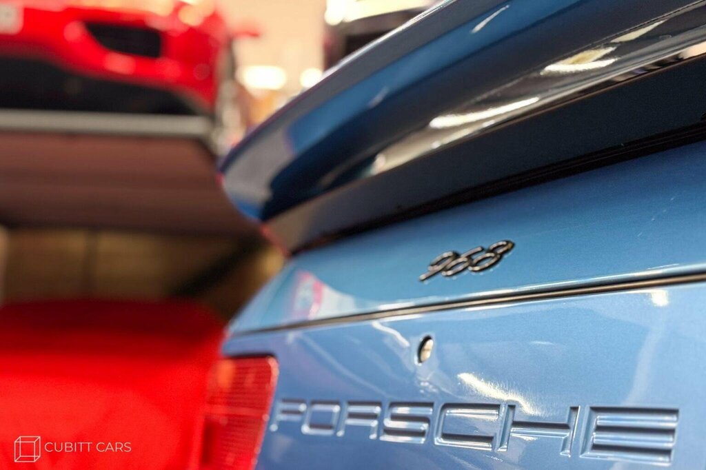 Porsche 968 968 Coupe Blue #10