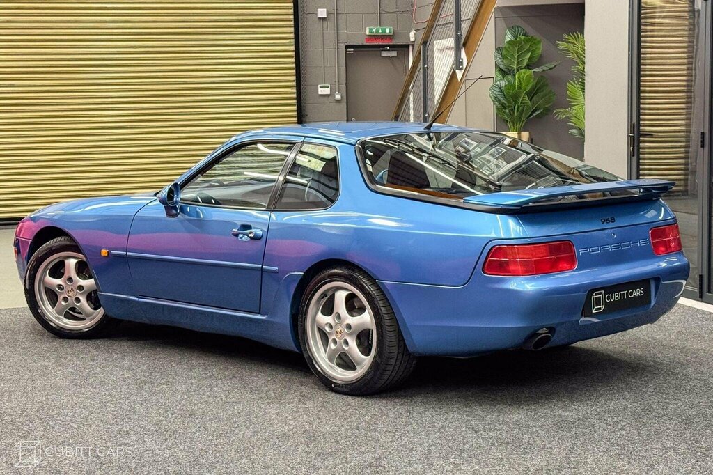 Porsche 968 968 Coupe Blue #55