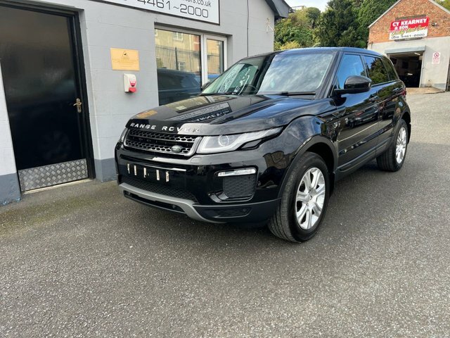 Land Rover Range Rover Evoque Ed4 Se Tech Suv BSZ9963 Black #2