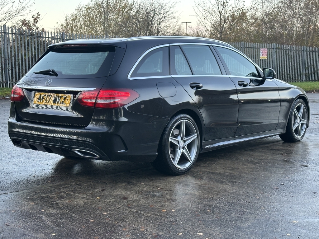 Mercedes-Benz C Class 2.1 C220 D Amg Line AF17WKZ Black #5