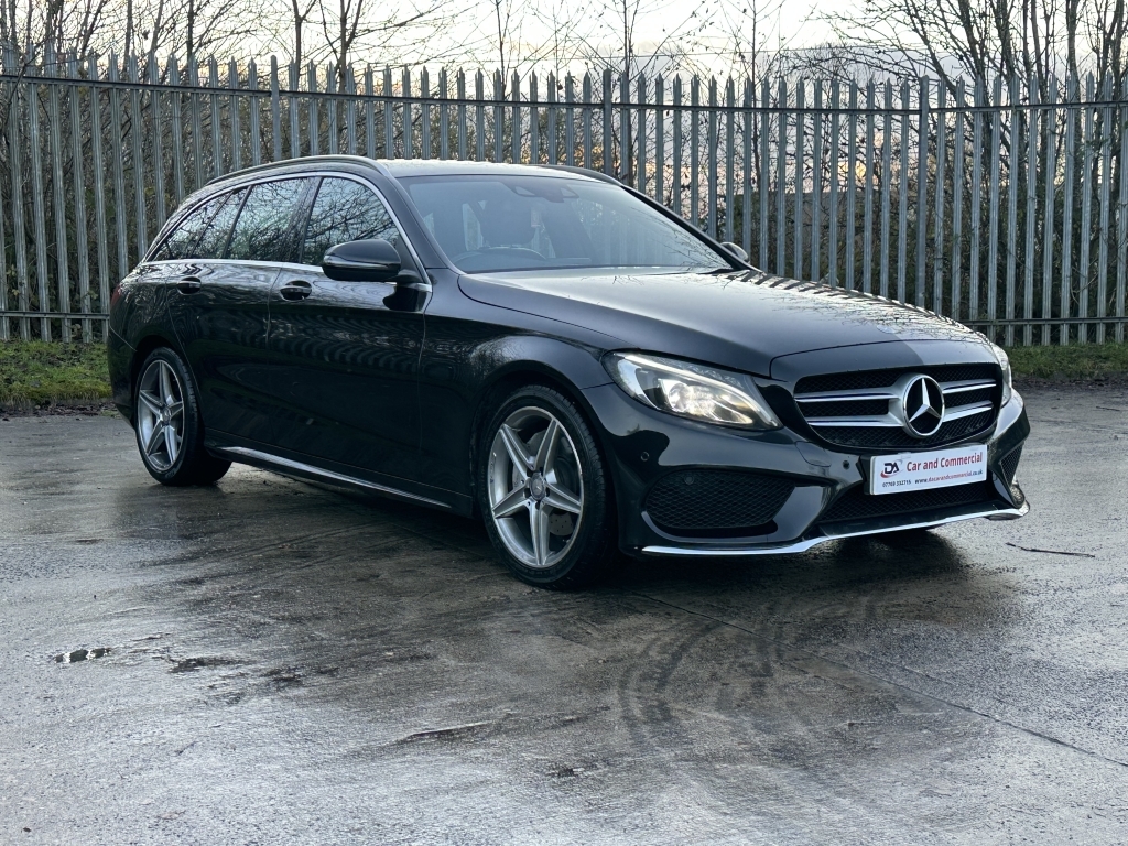 Mercedes-Benz C Class 2.1 C220 D Amg Line AF17WKZ Black #3