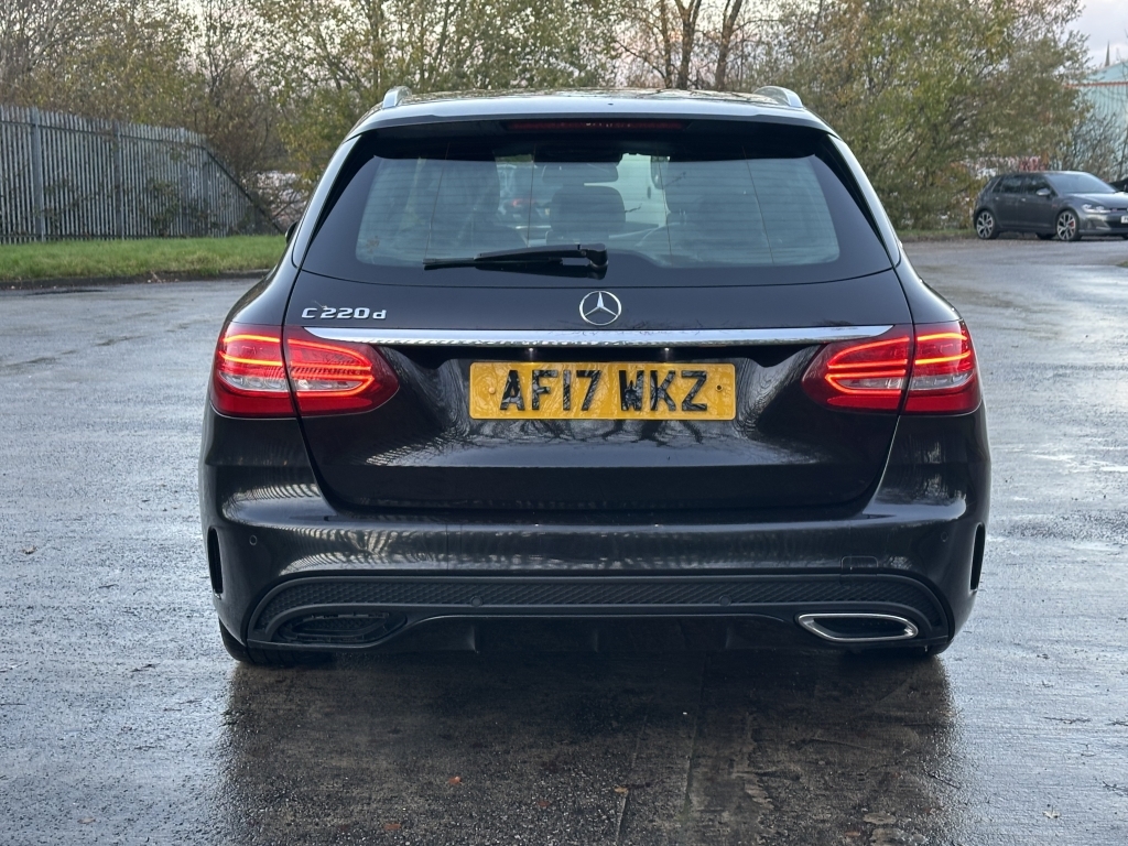 Mercedes-Benz C Class 2.1 C220 D Amg Line AF17WKZ Black #6