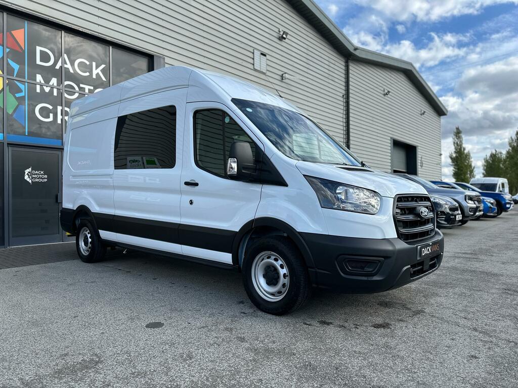 Ford Transit Custom Leader L3h3,toilet, Mess, Kitchen, Welfare, Van Mi HN74PHA White #3