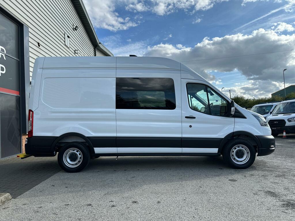 Ford Transit Custom Leader L3h3,toilet, Mess, Kitchen, Welfare, Van Mi HN74PHA White #6