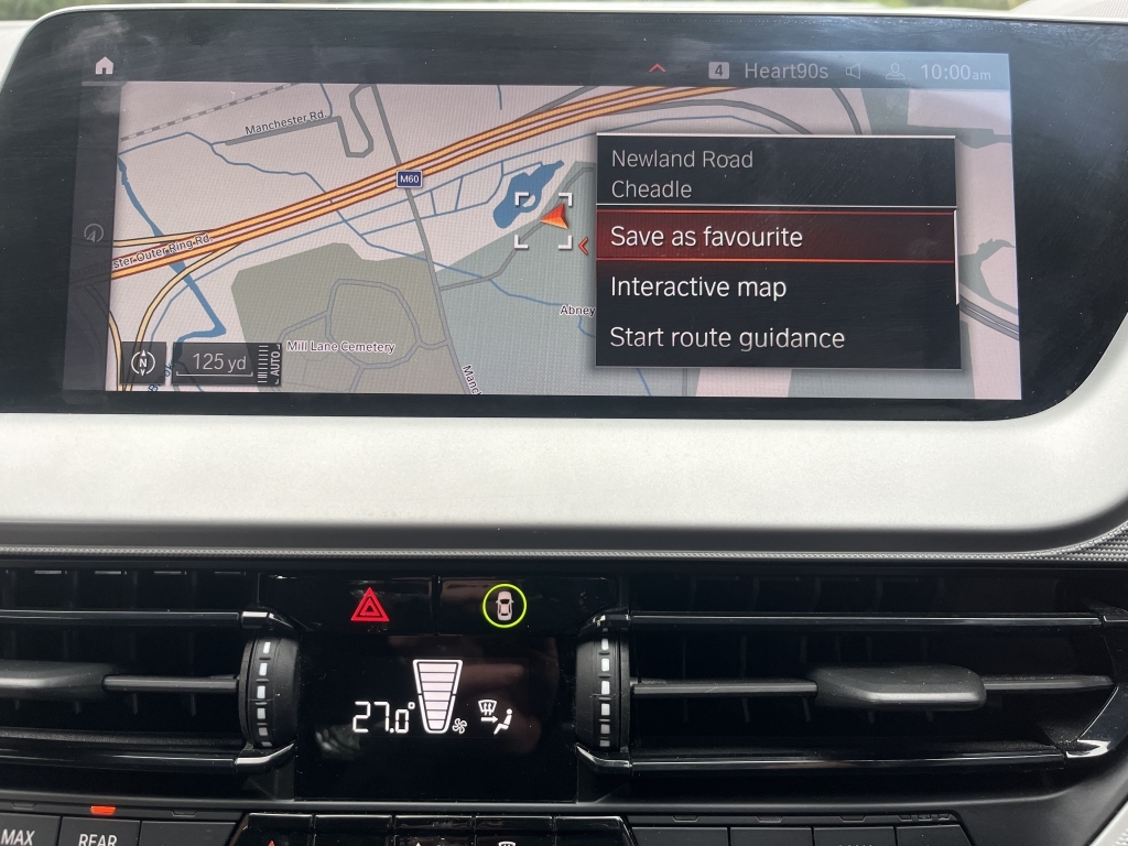 BMW 1 Series Hatchback HK69OME White #4