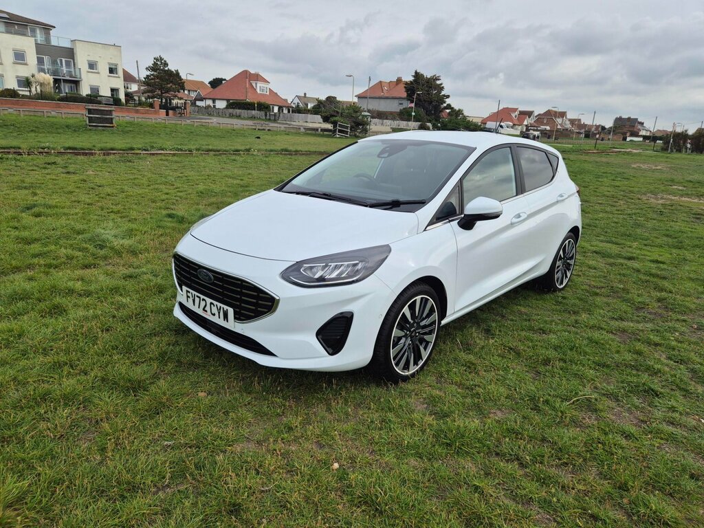 Ford Fiesta Titanium X Mhev Mild Hybrid FV72CYW White #5