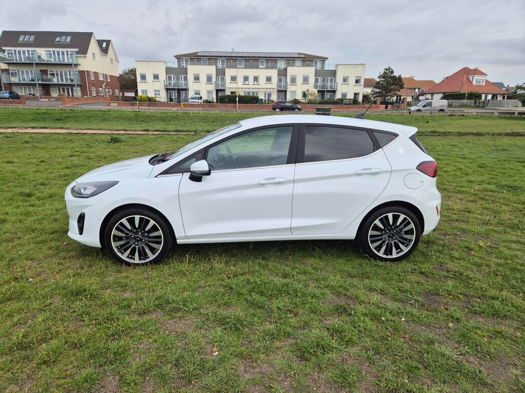 Ford Fiesta Titanium X Mhev Mild Hybrid White