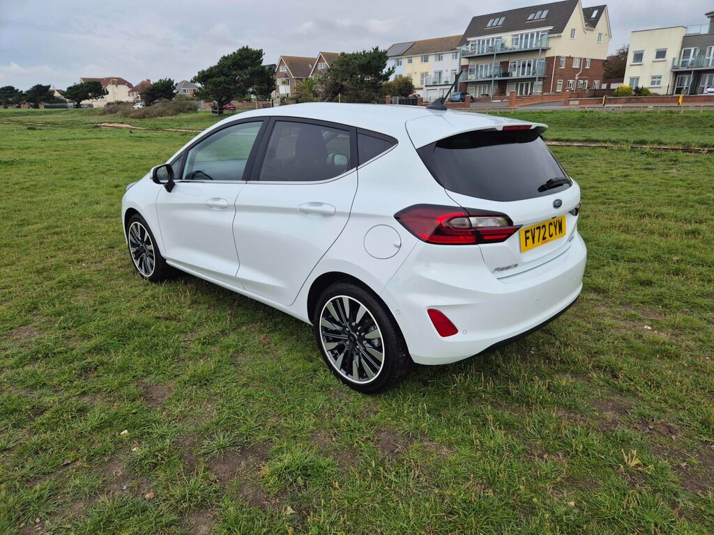 Ford Fiesta Titanium X Mhev Mild Hybrid FV72CYW White #4