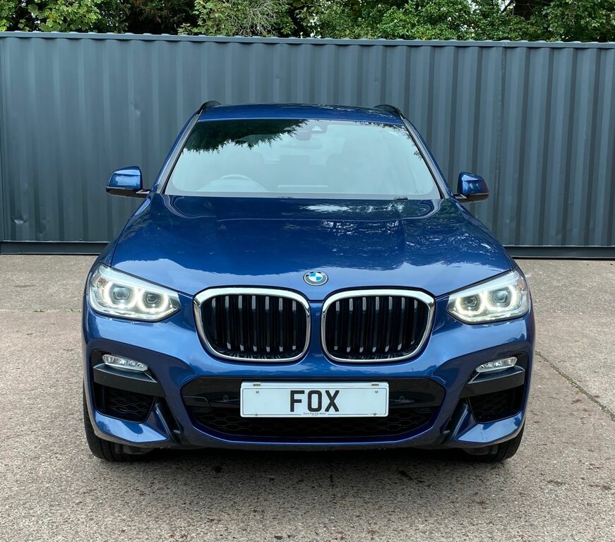 BMW X3 2018 2.0 20D M Sport Suv Xdrive Eu EF18GLJ Blue #4