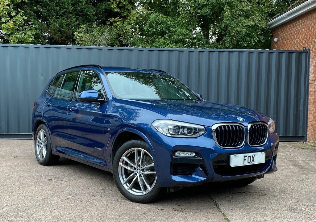 BMW X3 2018 2.0 20D M Sport Suv Xdrive Eu Blue