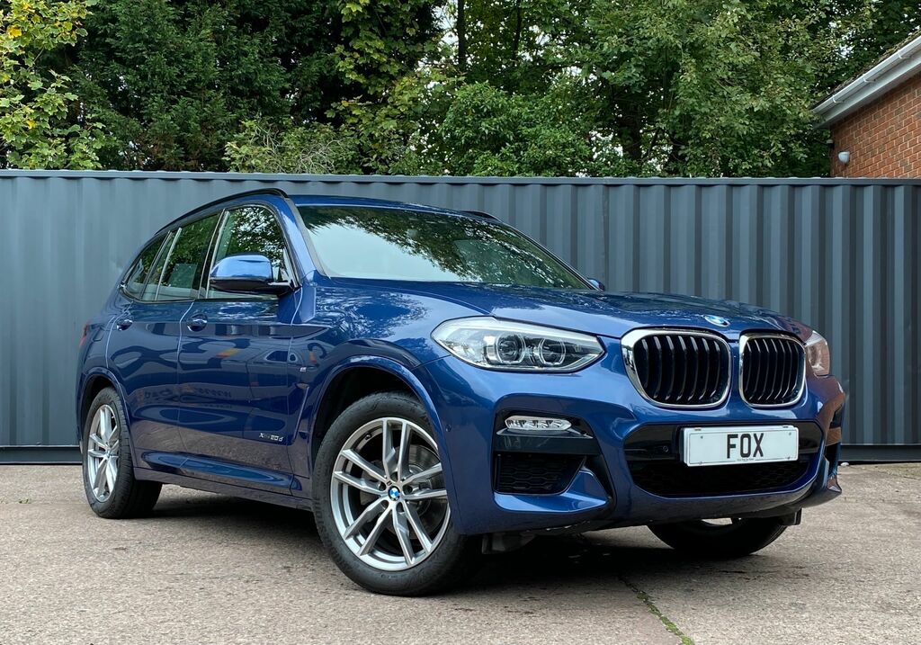BMW X3 2018 2.0 20D M Sport Suv Xdrive Eu EF18GLJ Blue #2