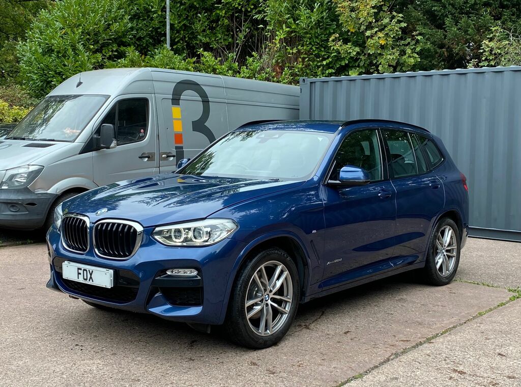 BMW X3 2018 2.0 20D M Sport Suv Xdrive Eu EF18GLJ Blue #5