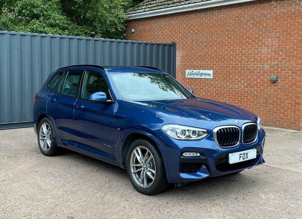 BMW X3 2018 2.0 20D M Sport Suv Xdrive Eu EF18GLJ Blue #6