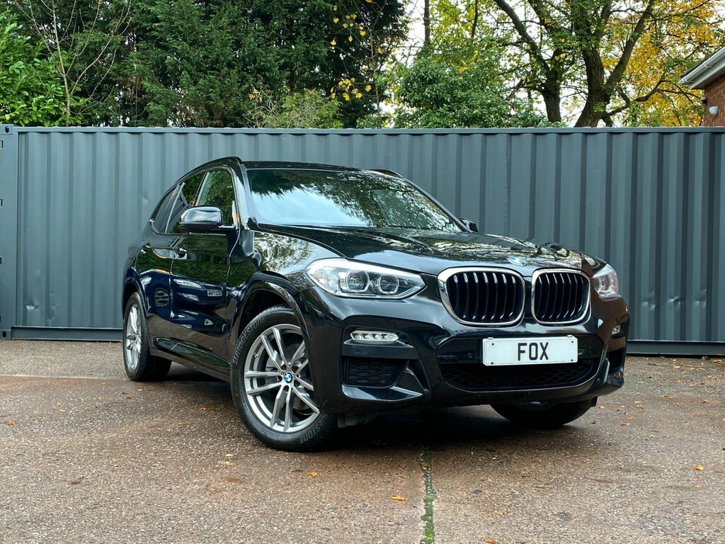 BMW X3 2019 2.0 20D M Sport Suv Xdrive Eu Black