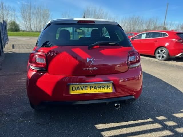 Citroen DS3 Hatchback 1.6 E-hdi Airdream Dstyle Plus 201212 CA12AAK Red #3