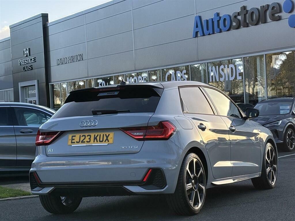 Audi A1 1.0 Tfsi 30 Black Edition Sportback S Tronic Euro EJ23KUX Grey #5