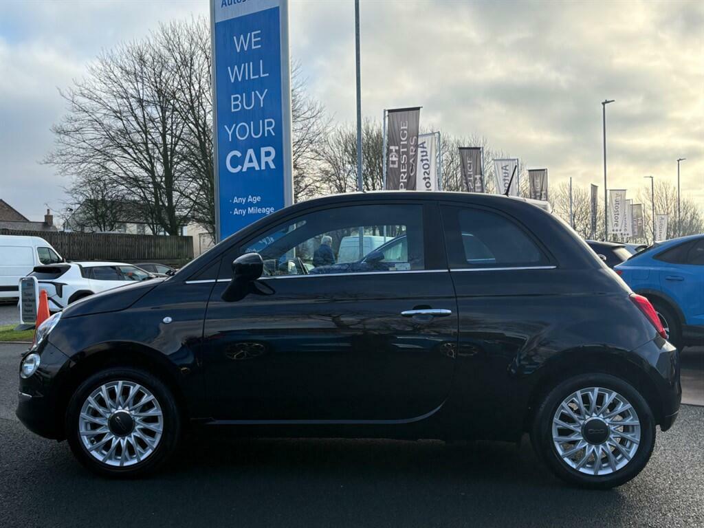 Fiat 500 1.0 Mhev Euro 6 Ss W023YCW Black #4