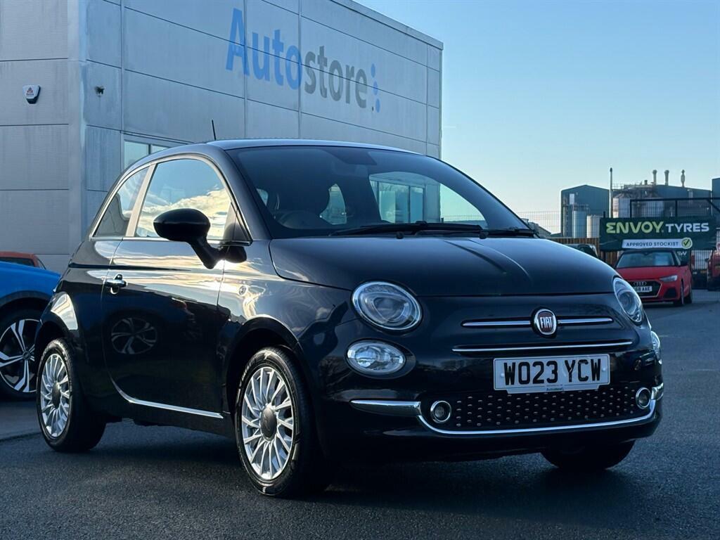 Fiat 500 1.0 Mhev Euro 6 Ss W023YCW Black #3