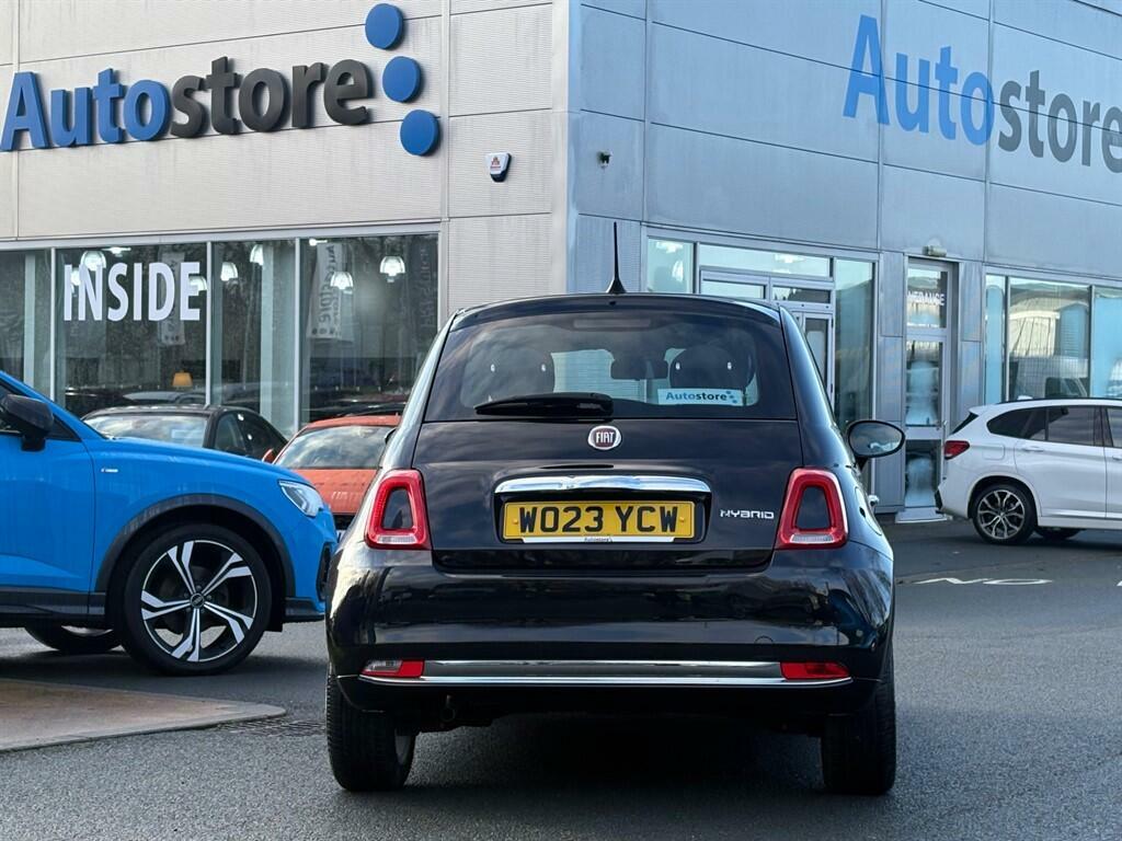 Fiat 500 1.0 Mhev Euro 6 Ss W023YCW Black #5