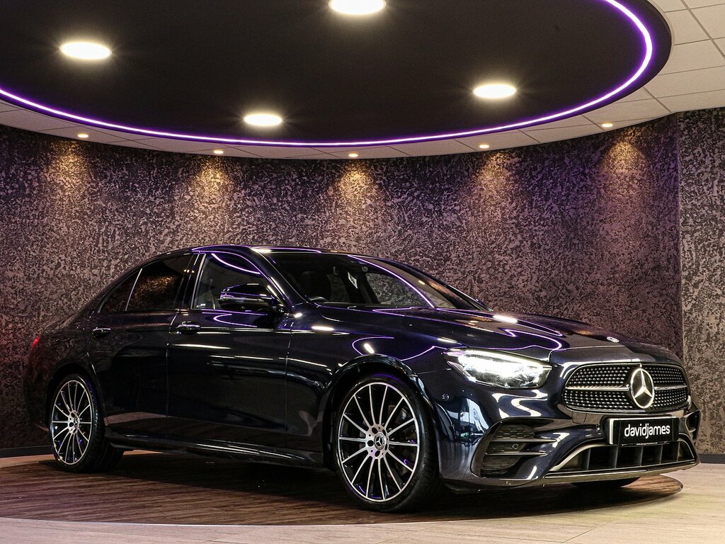 Mercedes-Benz E Class E220dh Mhev Amg Line Night Edition Blue
