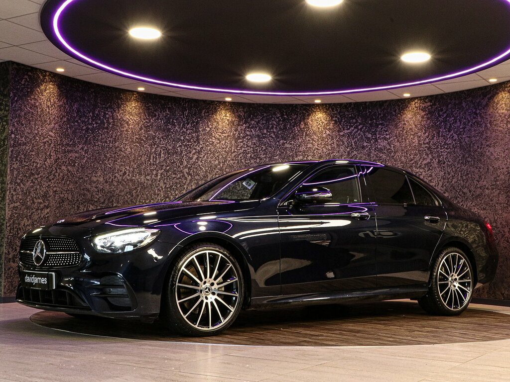 Mercedes-Benz E Class E220dh Mhev Amg Line Night Edition LV22BHE Blue #4