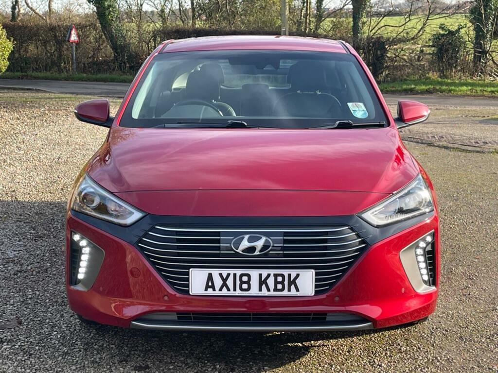Hyundai Ioniq 1.6 H-gdi Premium Se AX18KBK Red #6