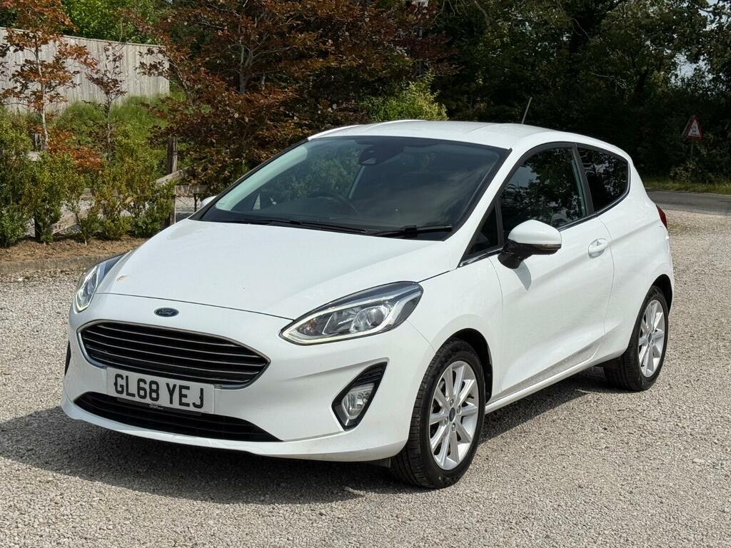 Ford Fiesta 1.0 T Ecoboost Titanium GL68YEJ White #4