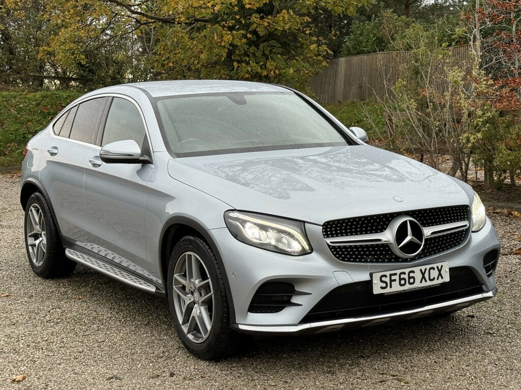 Mercedes-Benz GLC Class 2.1 Glc220d Amg Line Coupe G-tronic 4Matic Euro 6 Silver