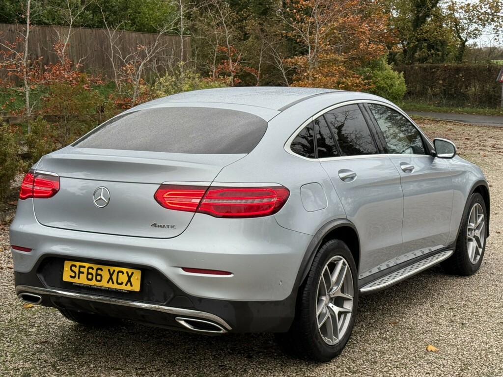 Mercedes-Benz GLC Class 2.1 Glc220d Amg Line Coupe G-tronic 4Matic Euro 6 SF66XCX Silver #3