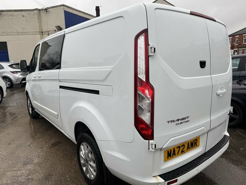 Ford Transit Custom 2L Limited MA72AWR White #6