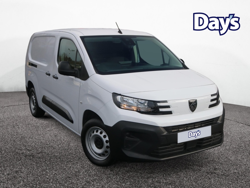 Peugeot Partner 1.5 Bluehdi 950 Professional Long Panel Van 6Dr Di White