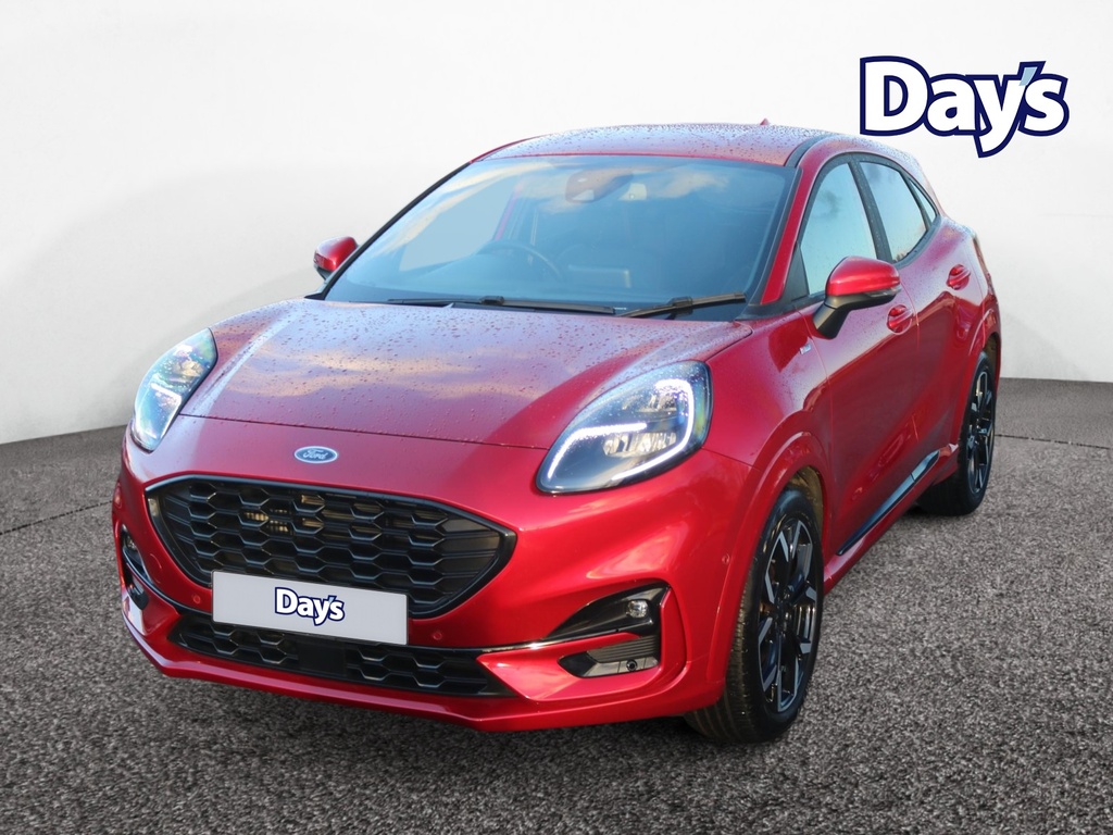 Ford Puma 1.0T Ecoboost Mhev St-line X Suv Hybrid Red #3