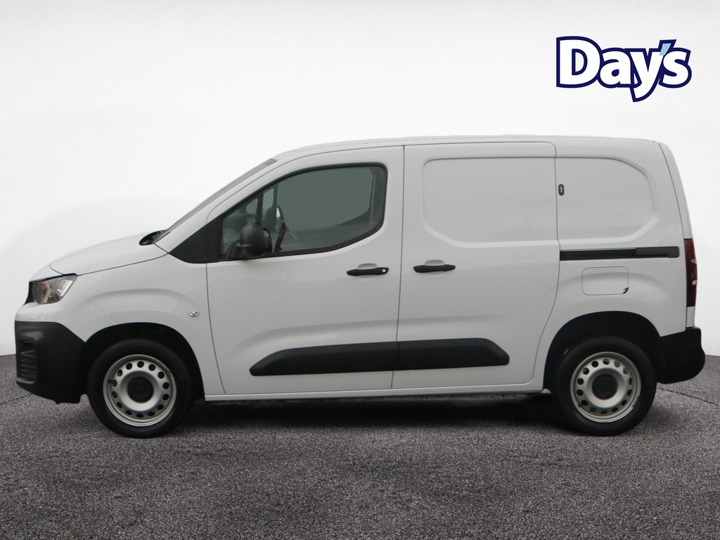 Peugeot Partner 1.5 Bluehdi 1000 Professional Premium Standard P  White #4