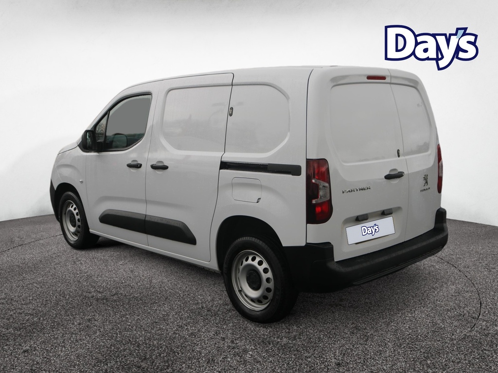 Peugeot Partner 1.5 Bluehdi 1000 Professional Premium Standard P  White #5
