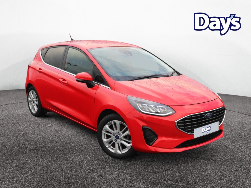 Ford Fiesta 1.0T Ecoboost Titanium Hatchback Red