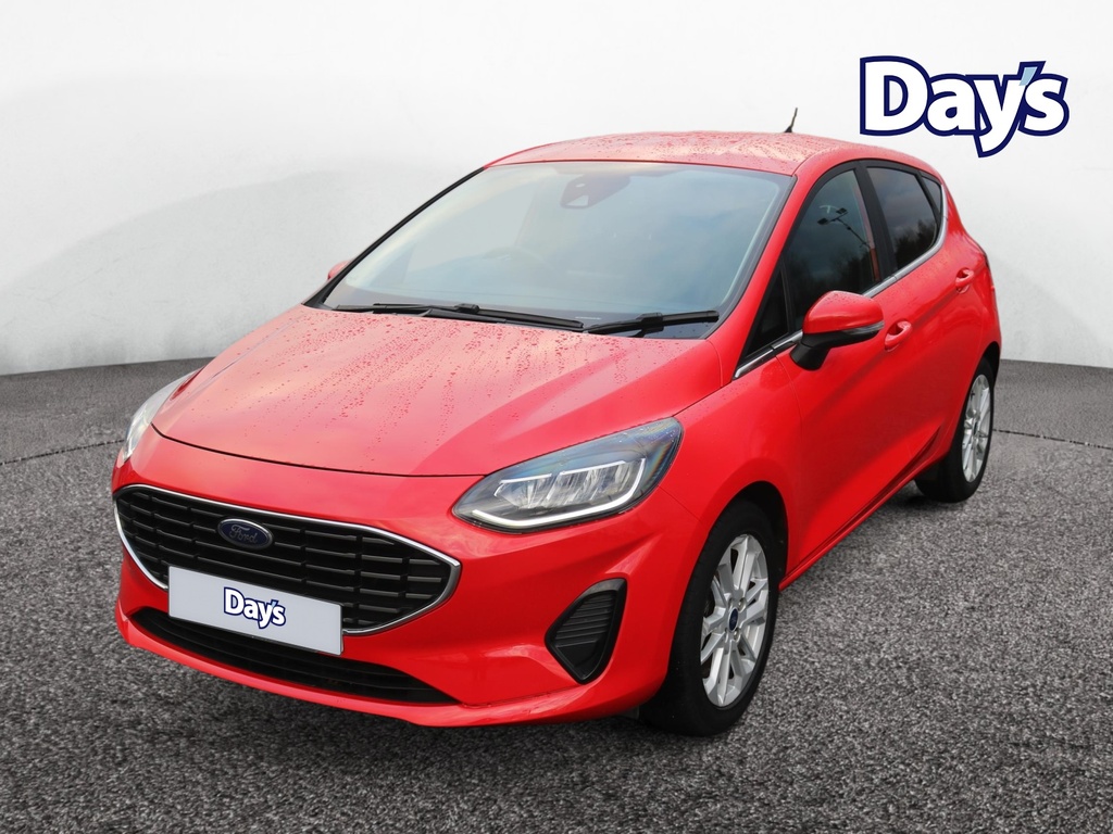 Ford Fiesta 1.0T Ecoboost Titanium Hatchback  Red #3