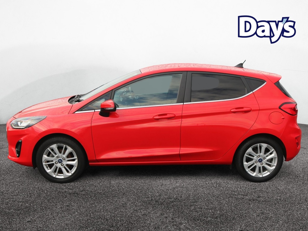 Ford Fiesta 1.0T Ecoboost Titanium Hatchback  Red #4