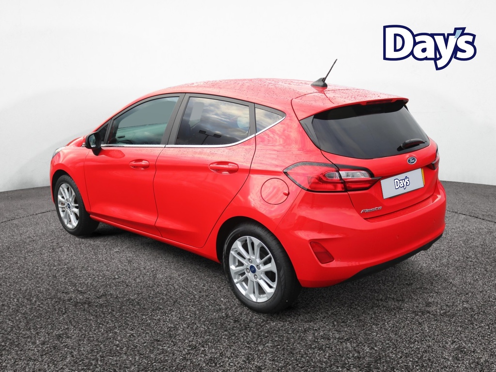Ford Fiesta 1.0T Ecoboost Titanium Hatchback  Red #5