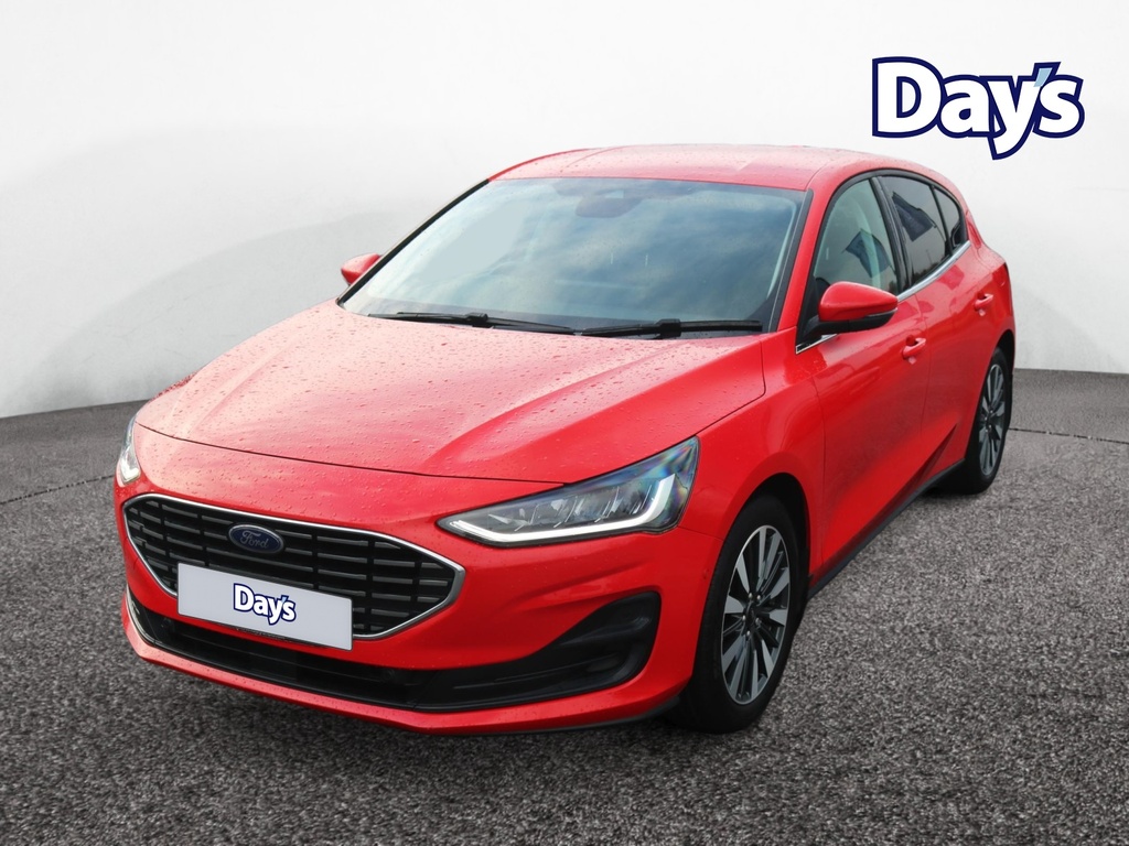 Ford Focus 1.0T Ecoboost Titanium X Hatchback Manu CU23KZD Red #3