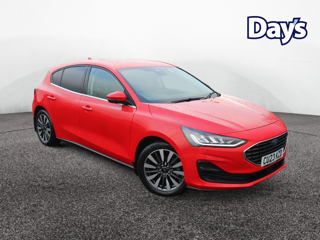 Ford Focus 1.0T Ecoboost Titanium X Hatchback Manu Red
